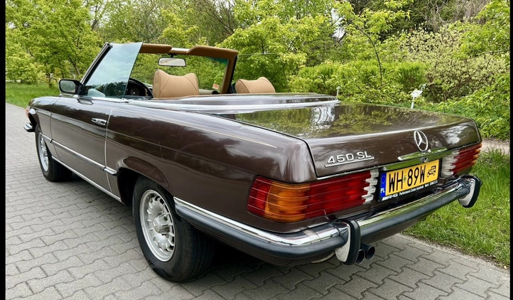 Mercedes-Benz SL cena 66500 przebieg: 189000, rok produkcji 1973 z Warszawa małe 121